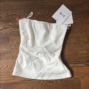 SIR the label White Tank Top